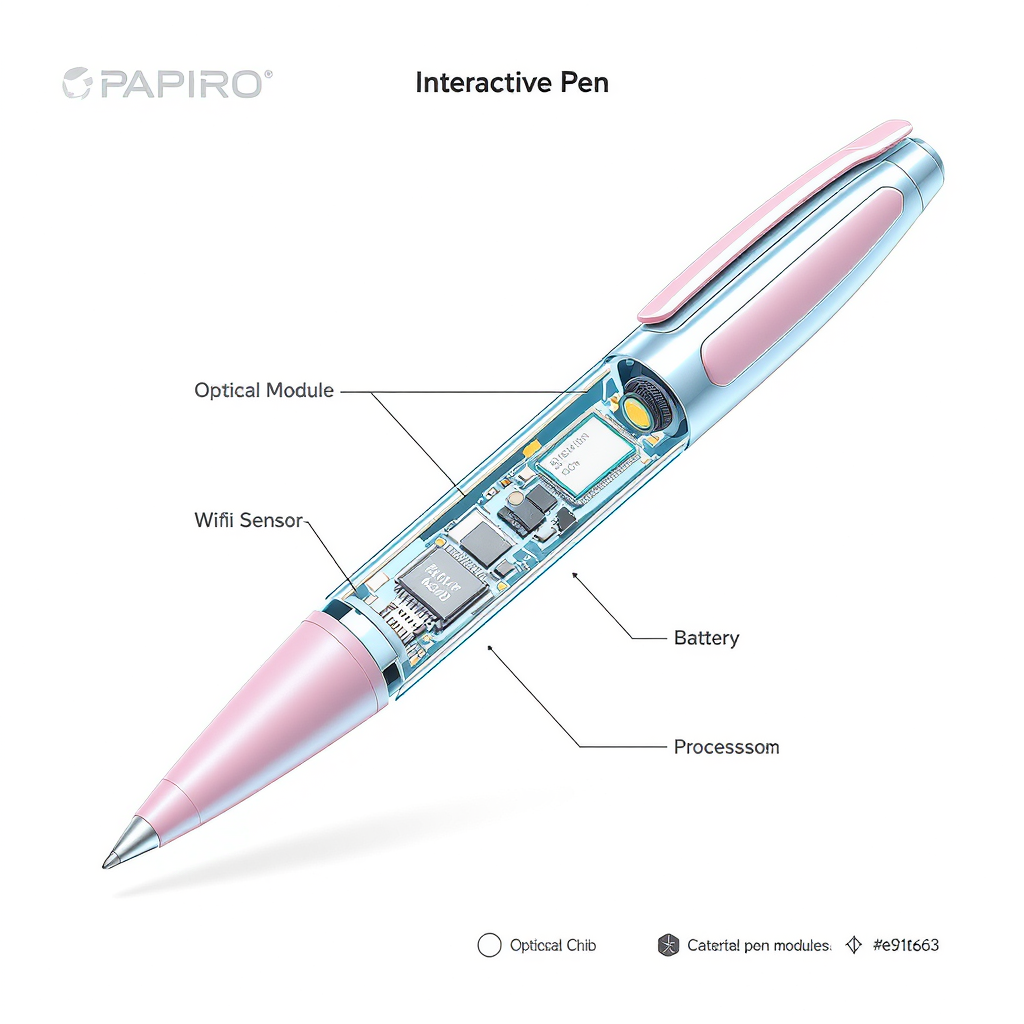 Papiro Pen Technical Diagram